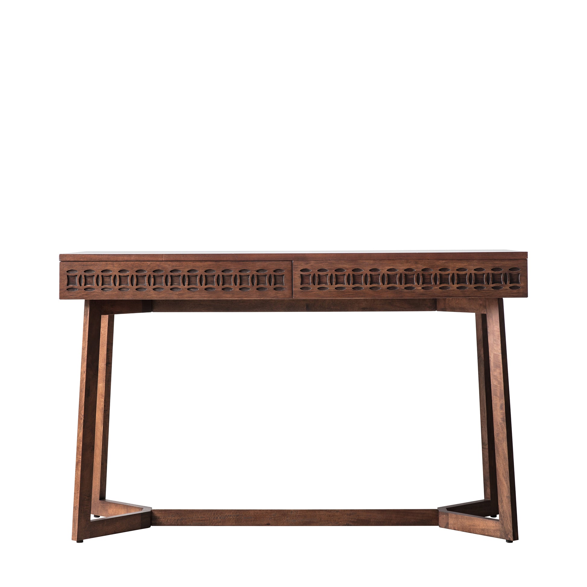 Boho Retreat 2 Drawer Desk Brown