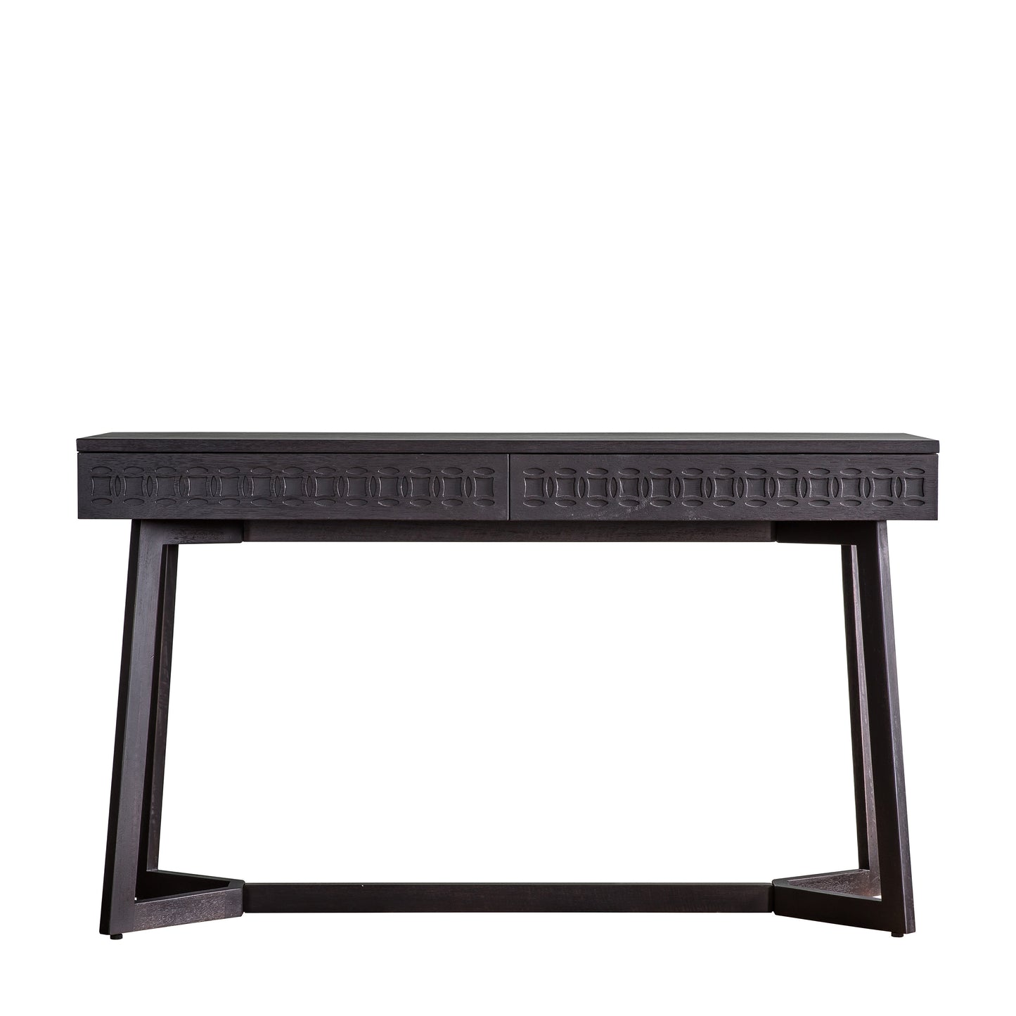 Boho Boutique 2 Drawer Desk Black
