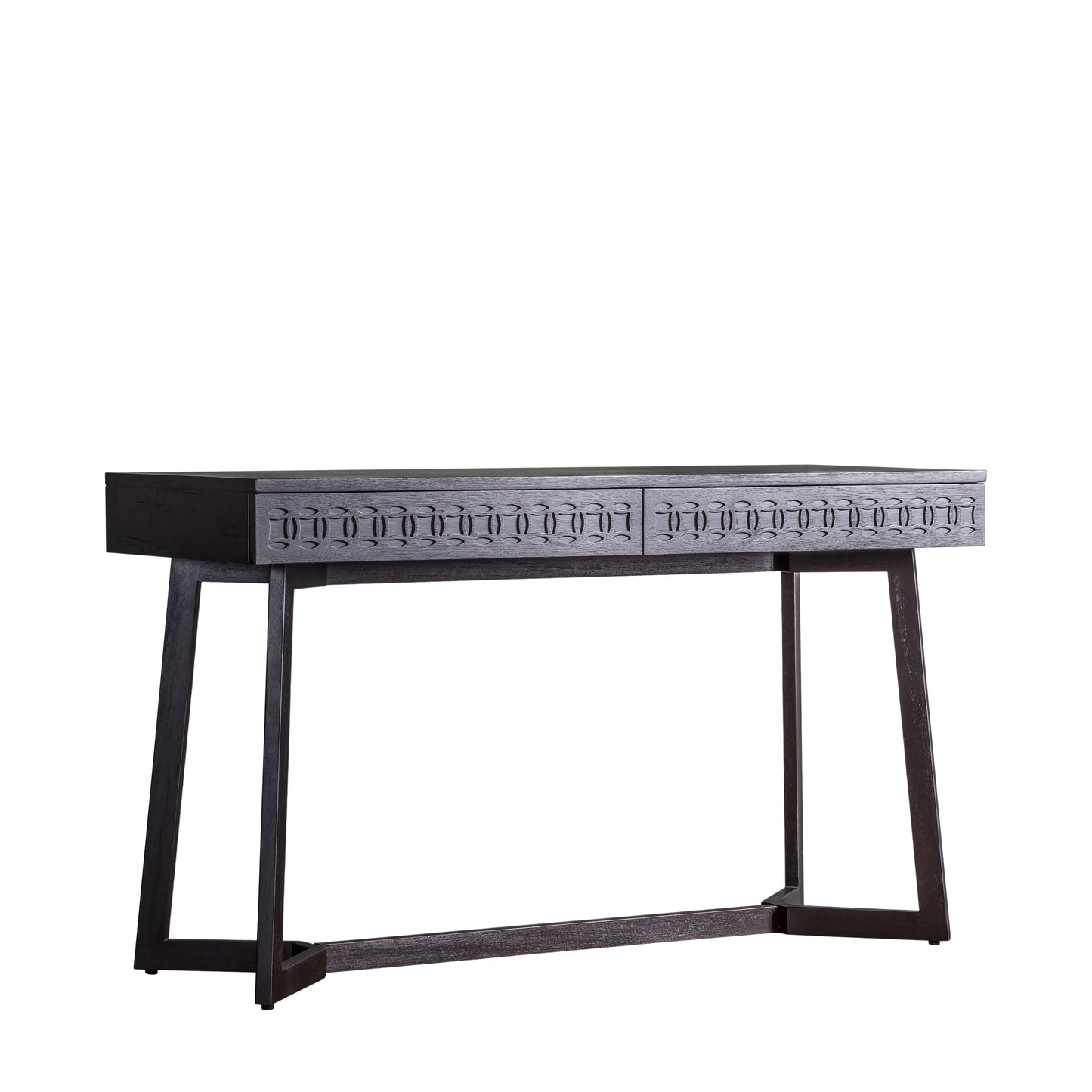 Boho Boutique 2 Drawer Desk Black