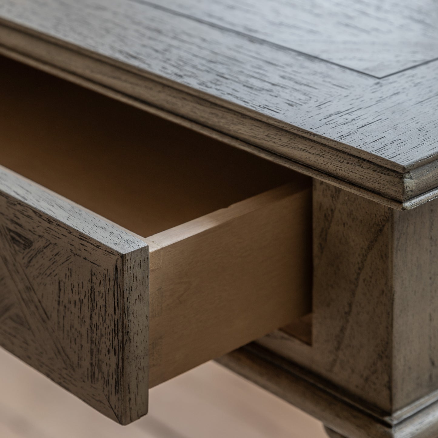 Mustique 2 Drawer Desk Natural