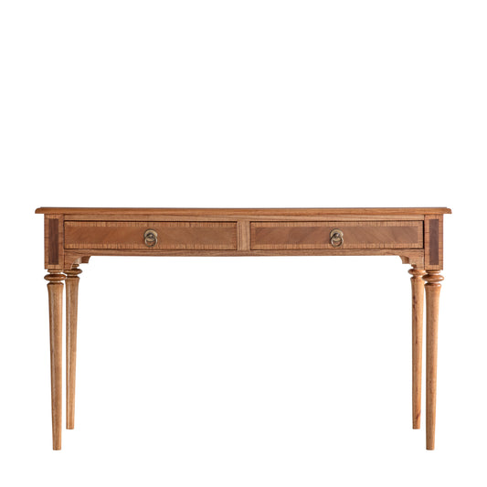 Symphony 2 Drawer Desk Walnut
