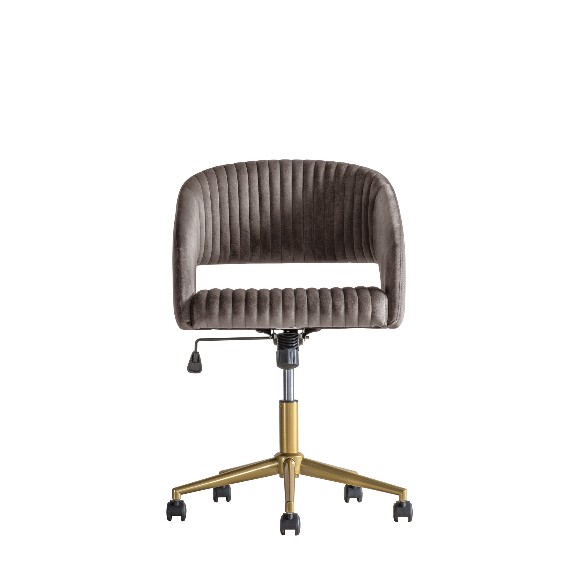 Murray Swivel Chair Velvet Grey