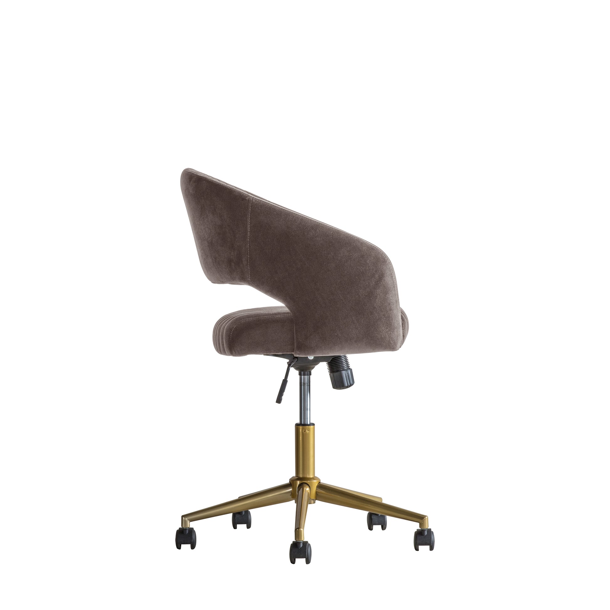 Murray Swivel Chair Velvet Grey