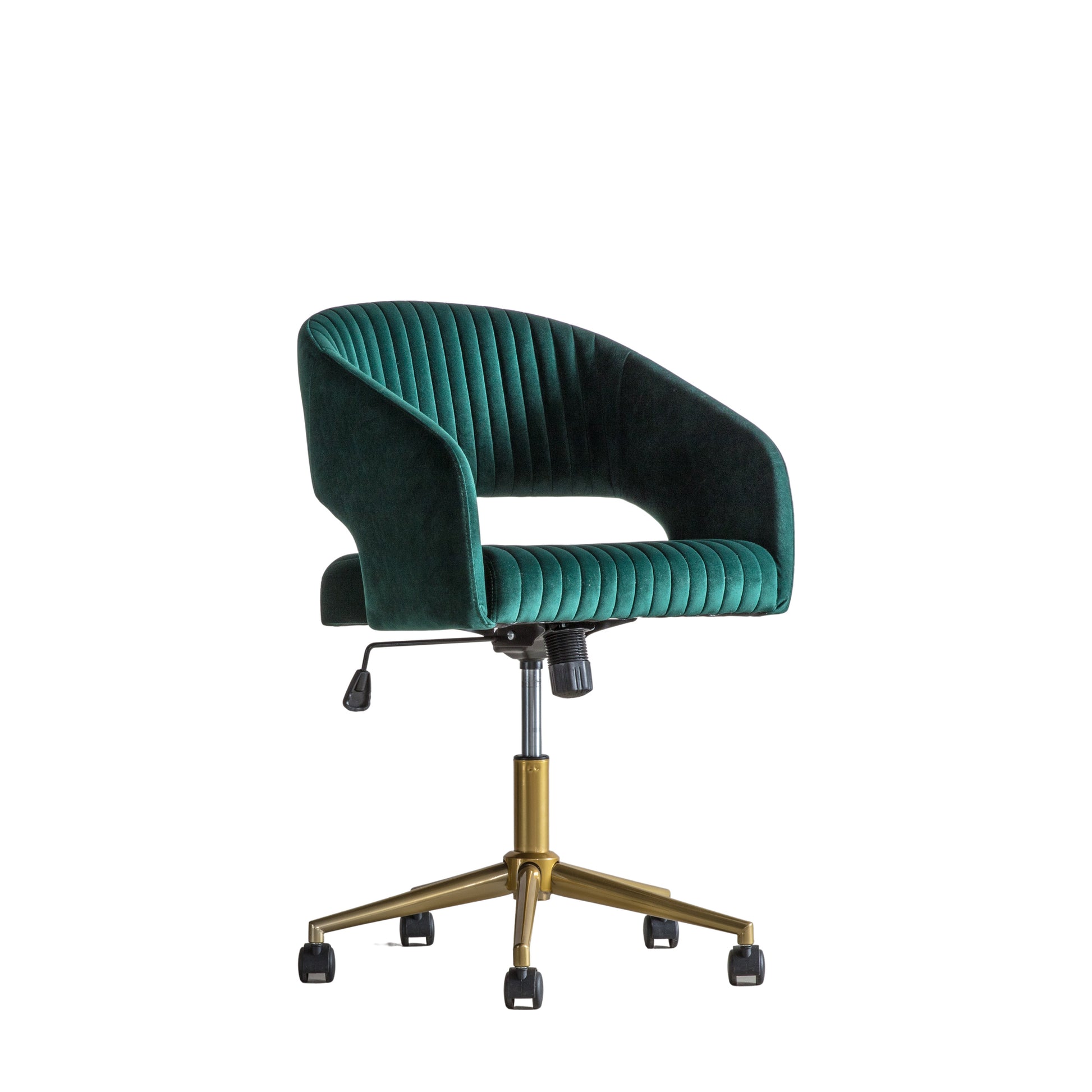 Murray Swivel Chair Velvet Green