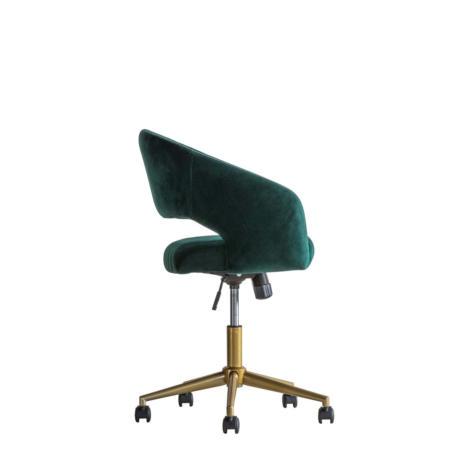 Murray Swivel Chair Velvet Green