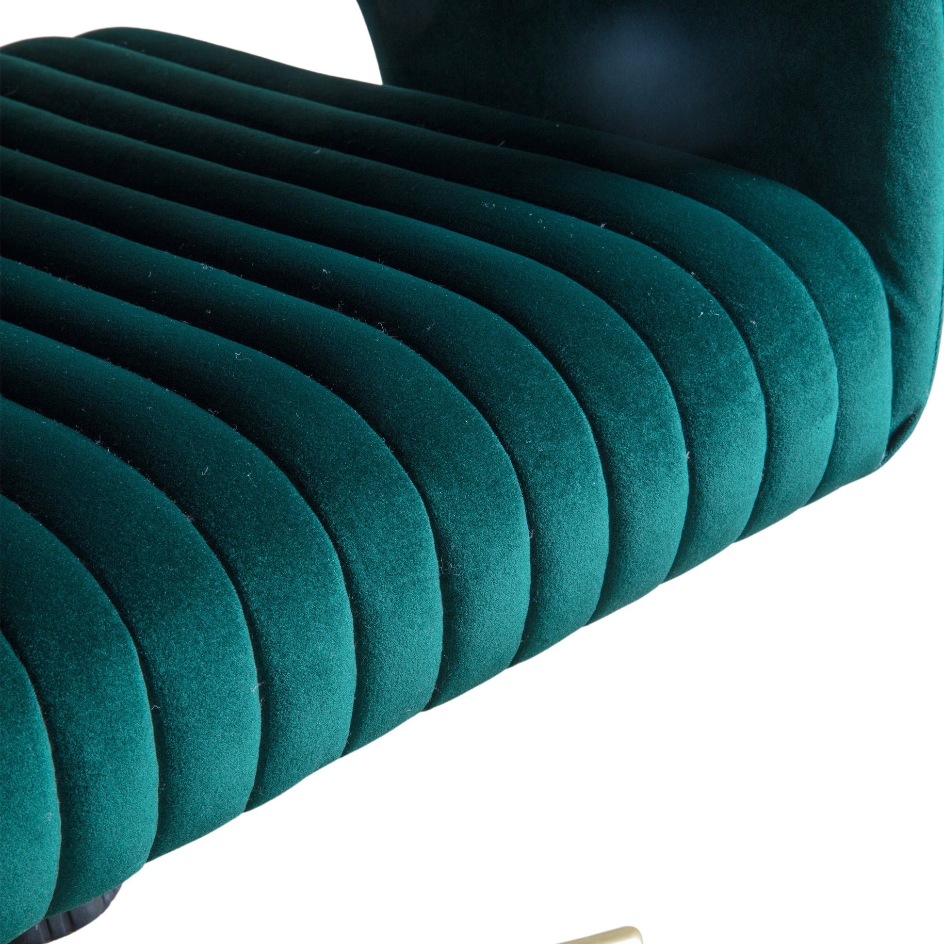 Murray Swivel Chair Velvet Green