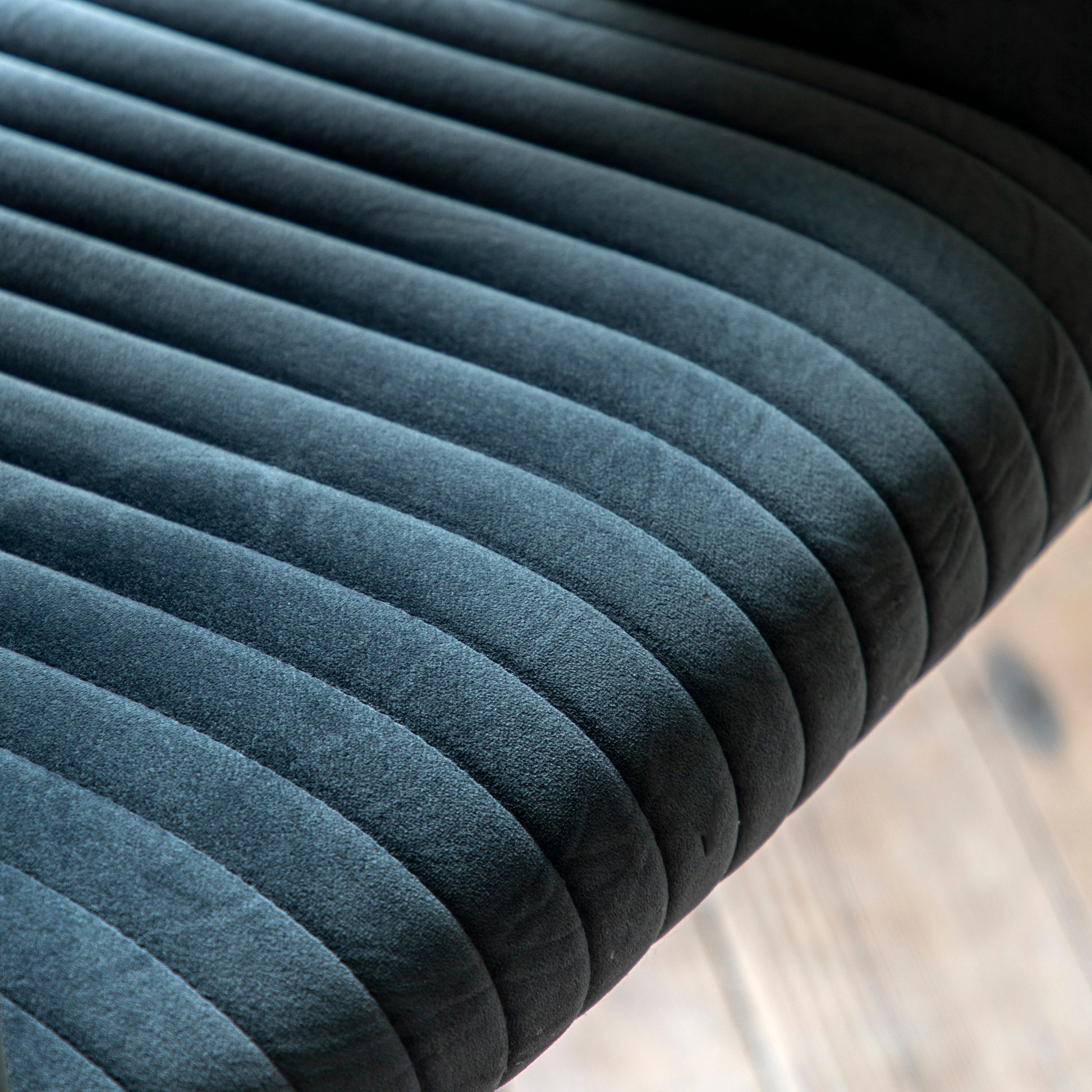Murray Swivel Chair Velvet Charcoal