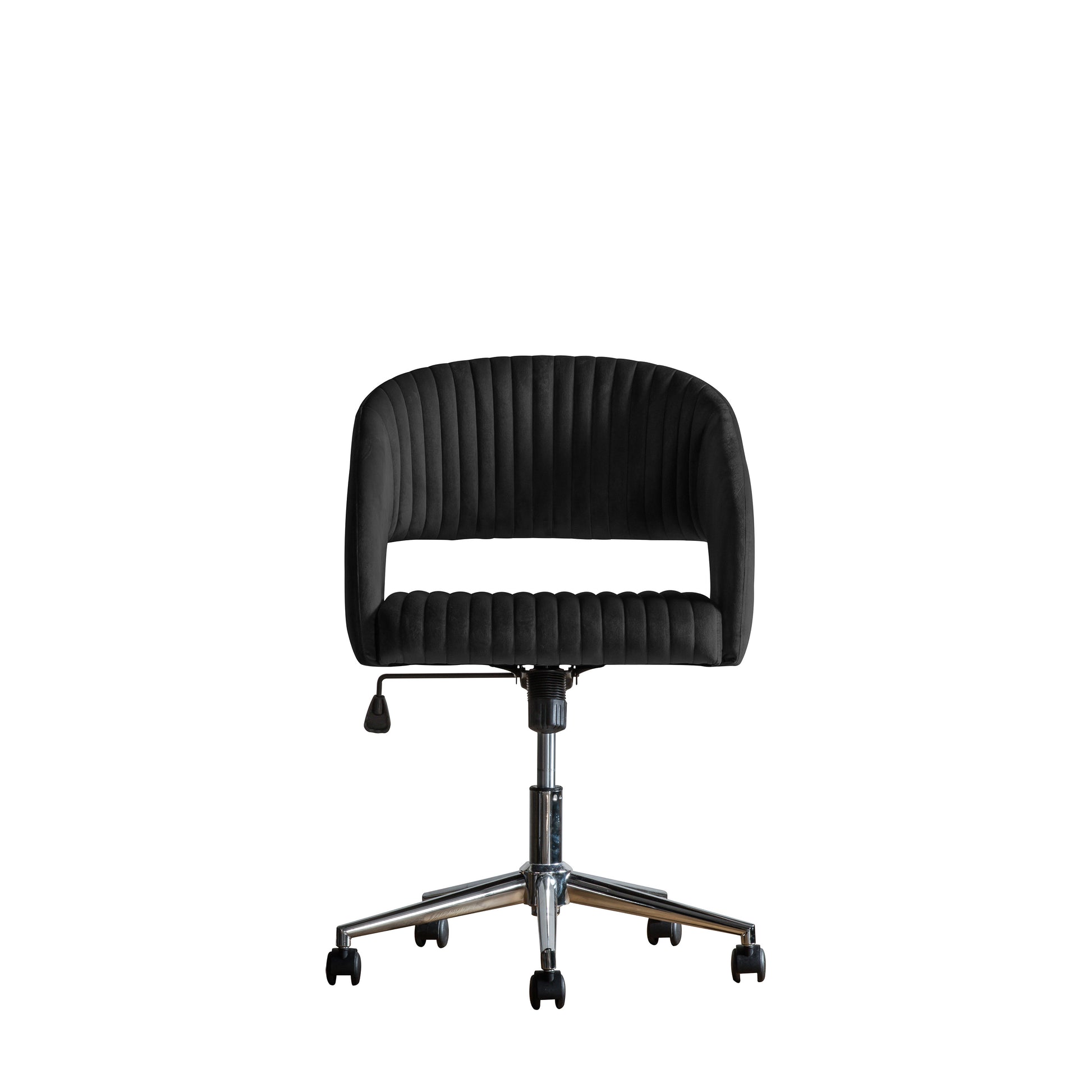 Murray Swivel Chair Velvet Black
