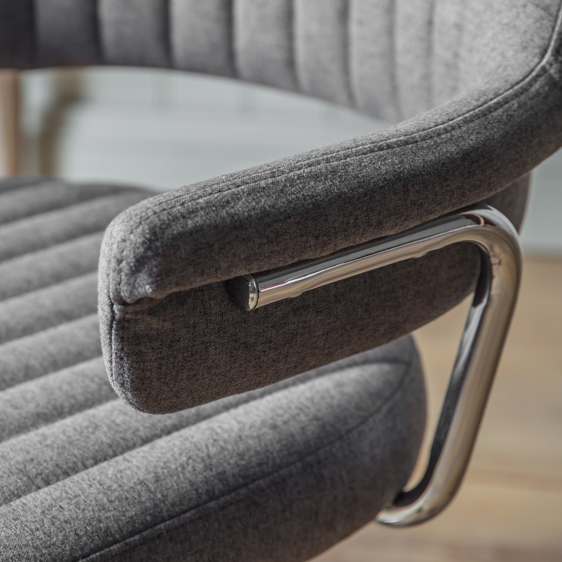 Mcintyre Swivel Chair Charcoal