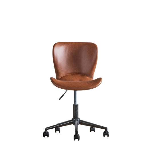 Mendel Swivel Chair Brown