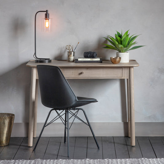 Kingham 1 Drawer Desk Grey