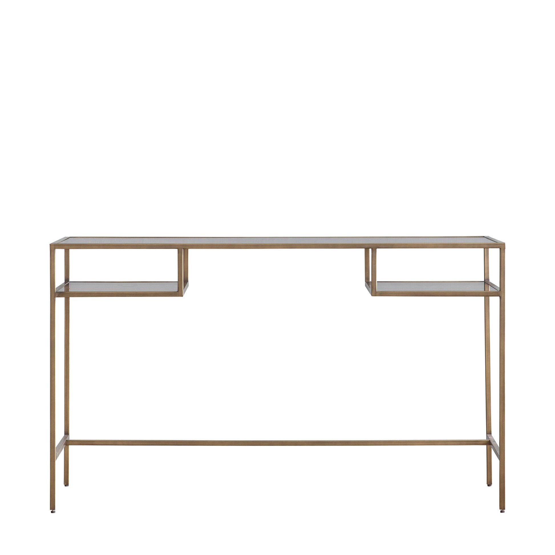 Rothbury Desk Bronze Bronze / Clear