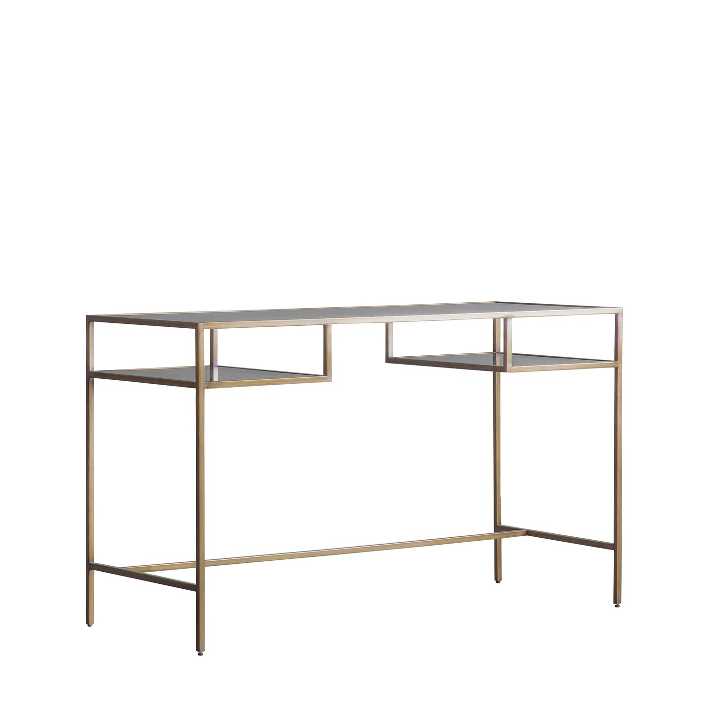 Rothbury Desk Bronze Bronze / Clear