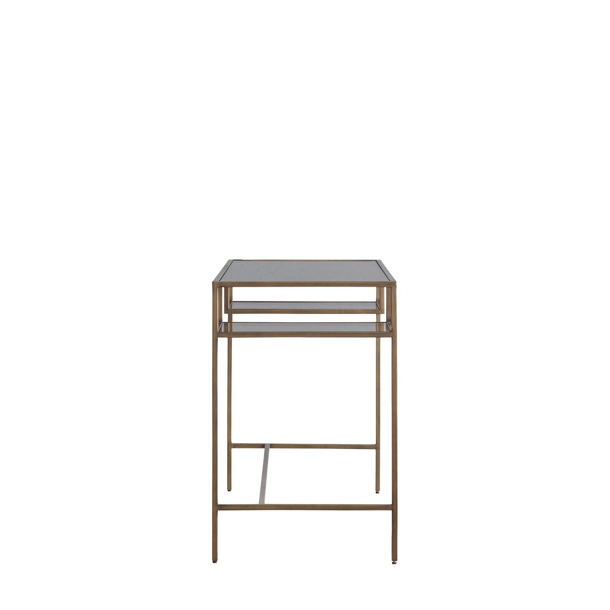 Rothbury Desk Bronze Bronze / Clear