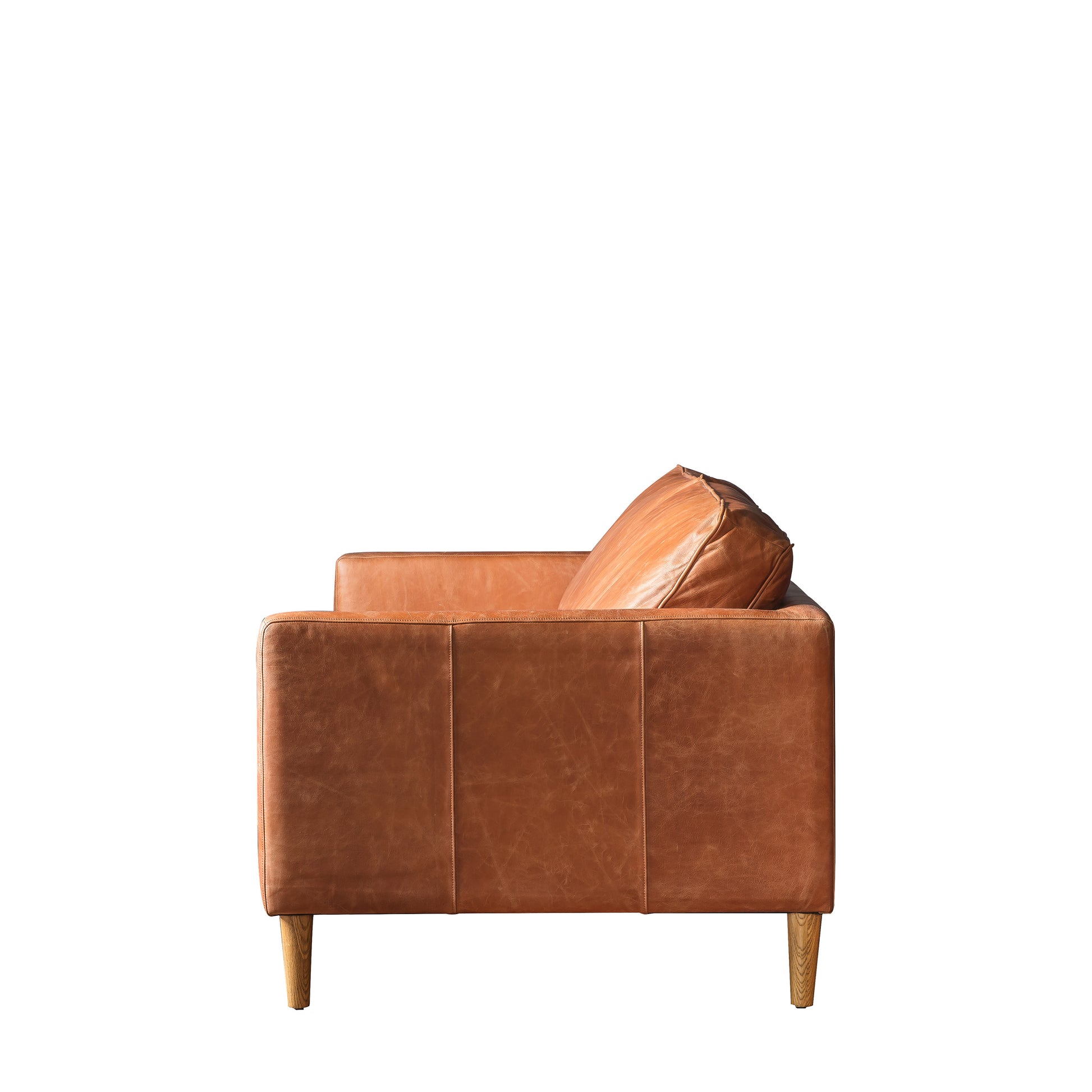Osborne 3 Seater Sofa Vintage Brown Leather