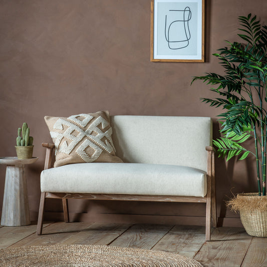 Neyland 2 Seater Sofa Natural Natural Linen