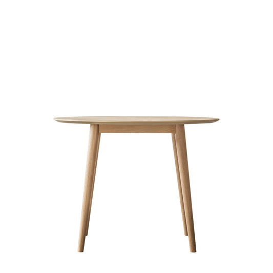 Milano Round Dining Table Natural