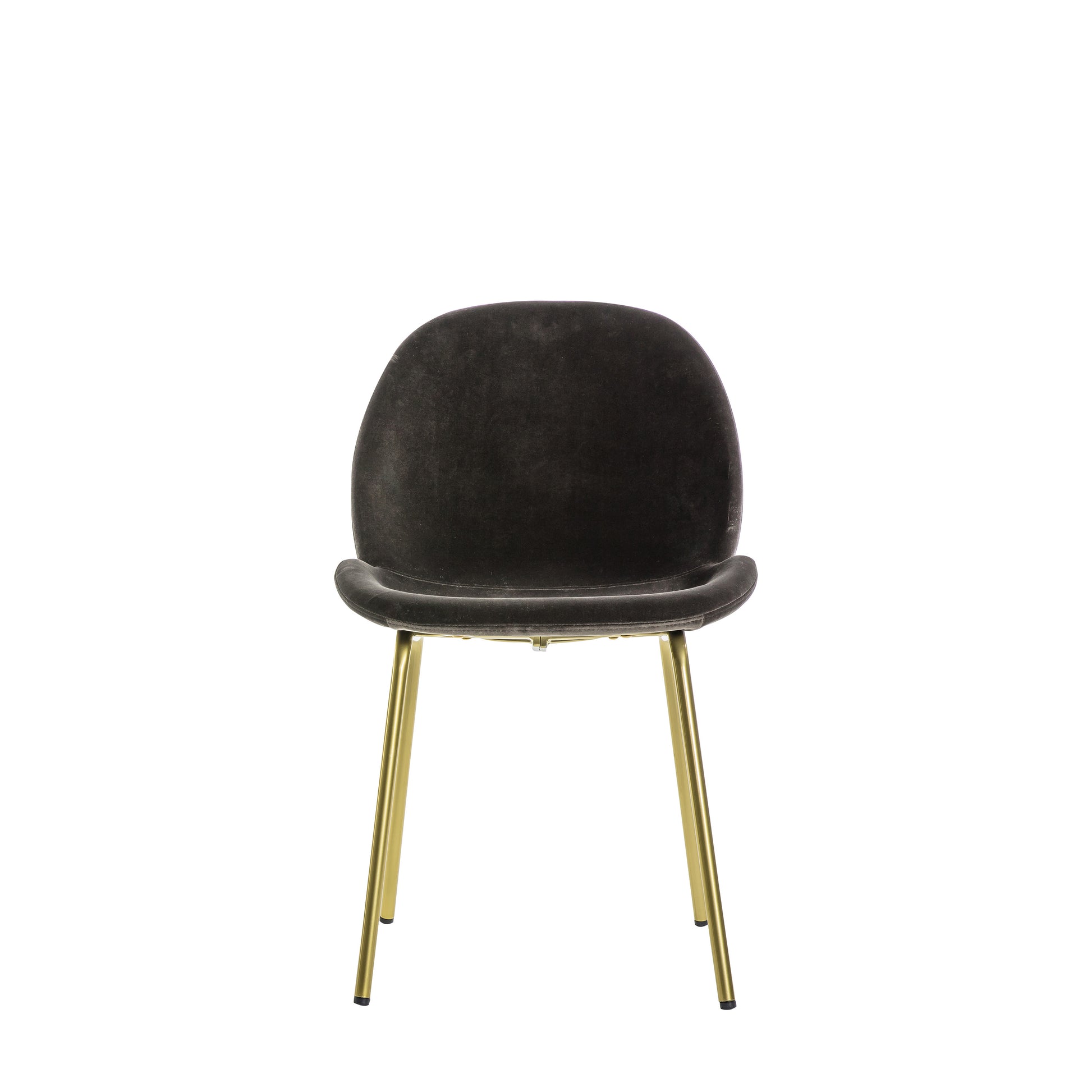 Flanagan Chair Velvet (2pk) Chocolate Brown