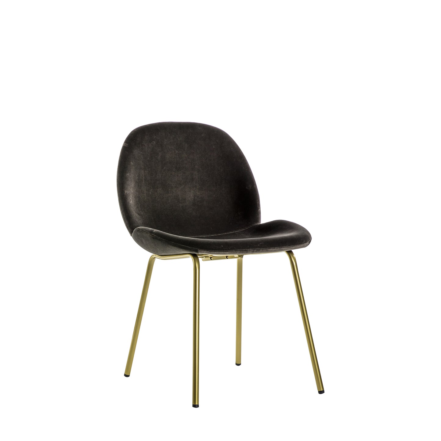 Flanagan Chair Velvet (2pk) Chocolate Brown