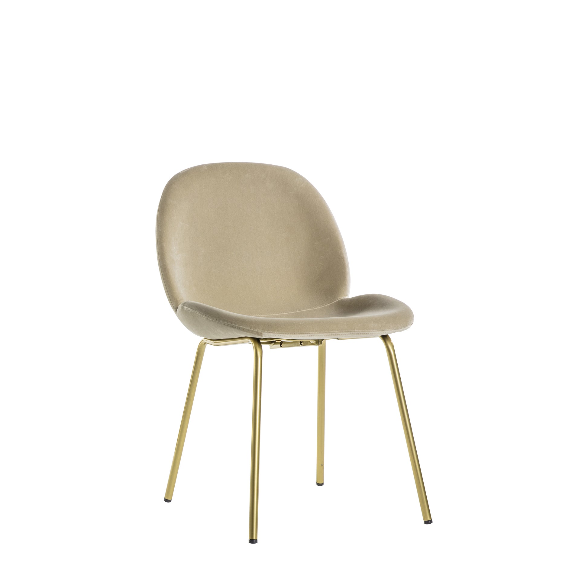Flanagan Chair Velvet (2pk) Oatmeal