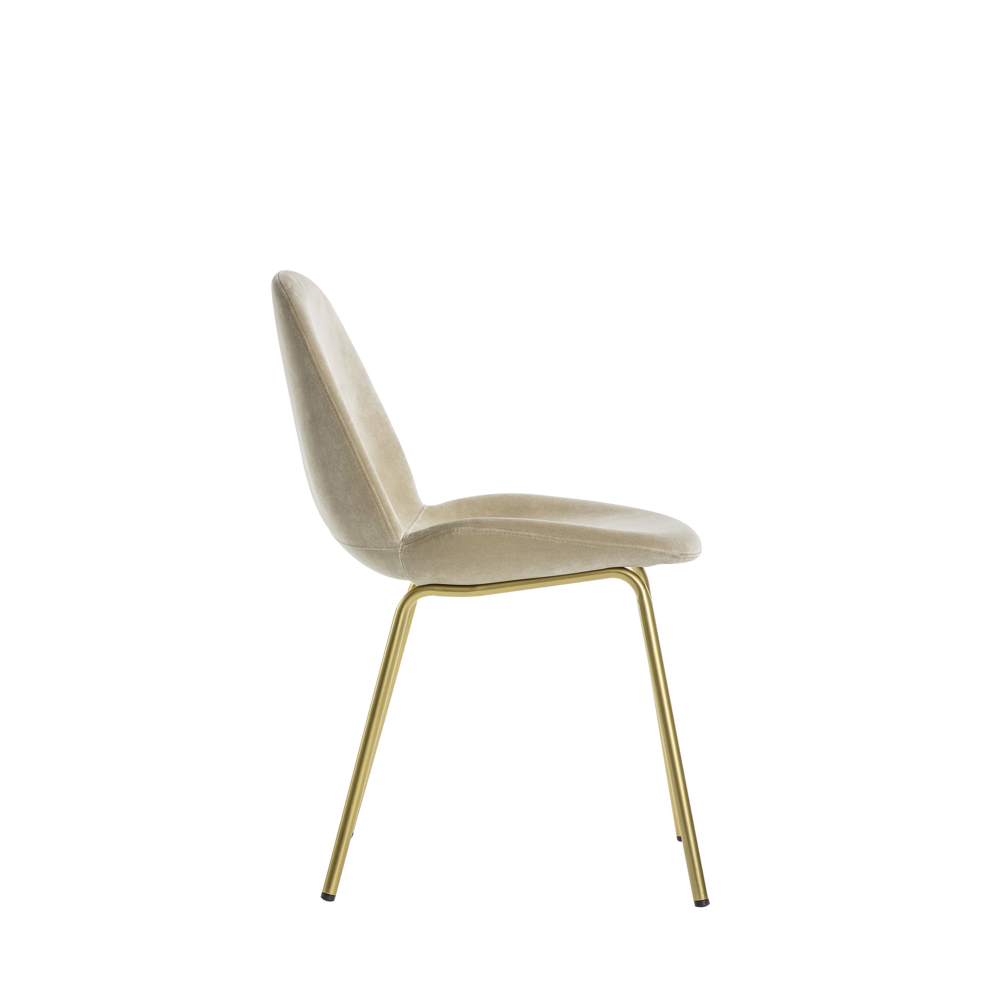 Flanagan Chair Velvet (2pk) Oatmeal