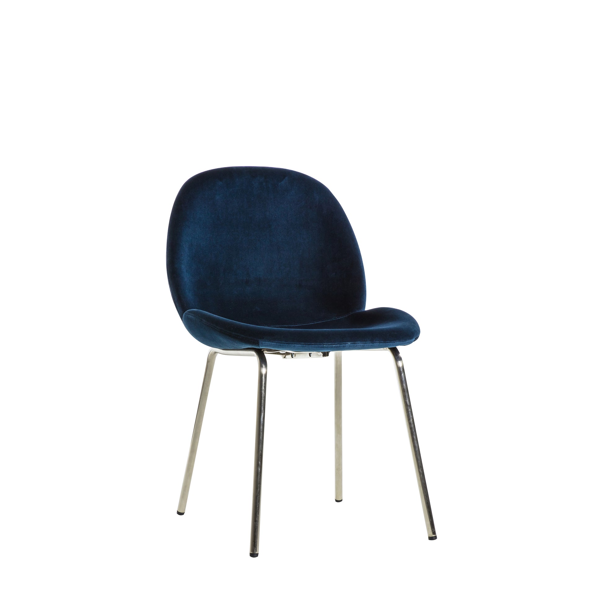 Flanagan Chair Velvet (2pk) Petrol Blue