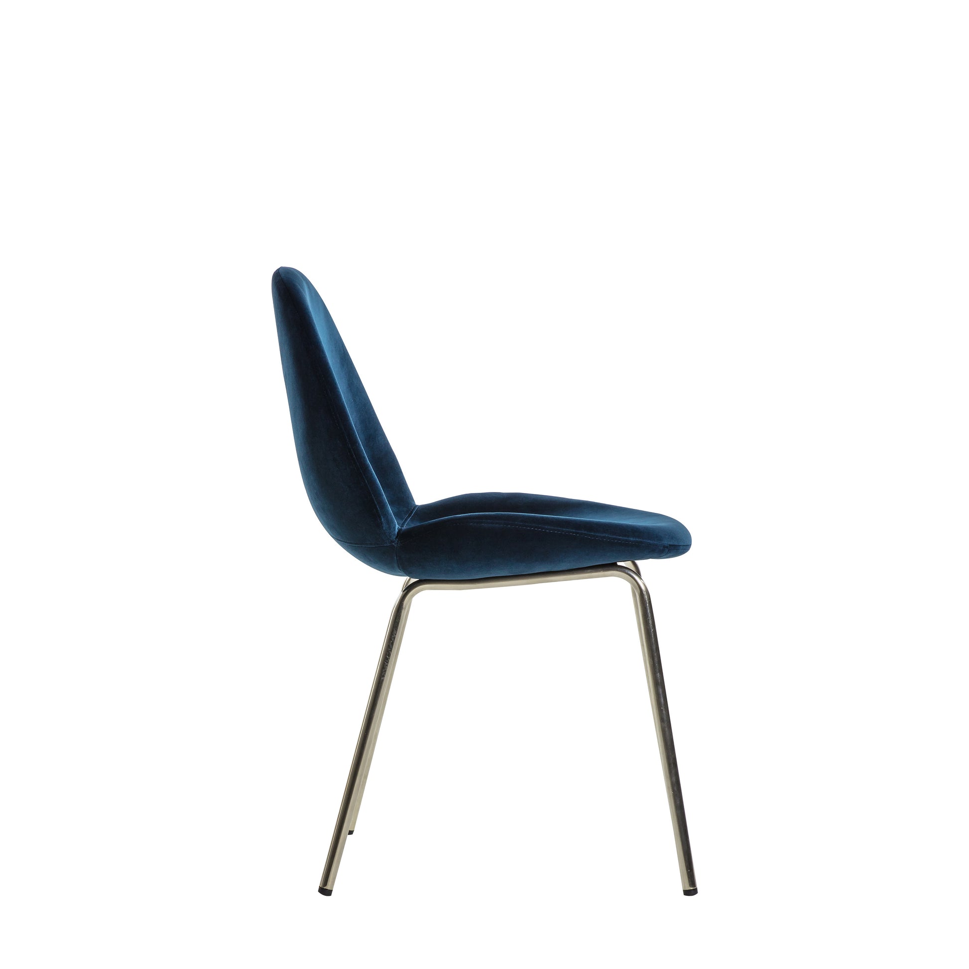 Flanagan Chair Velvet (2pk) Petrol Blue