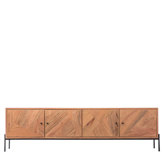 Oklahoma 4 Door Media Unit Natural