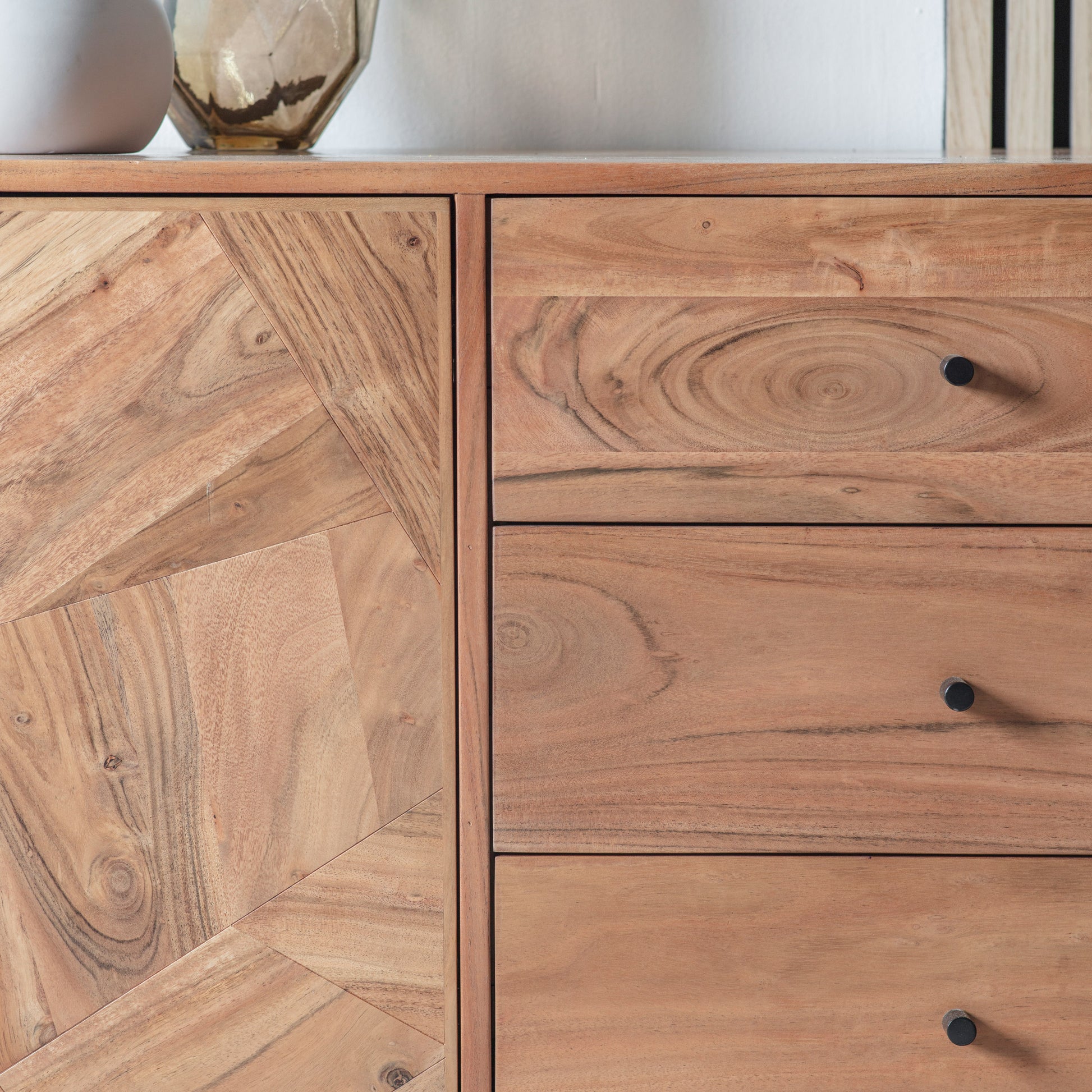 Oklahoma 2 Door 3 Drawer Sideboard Natural