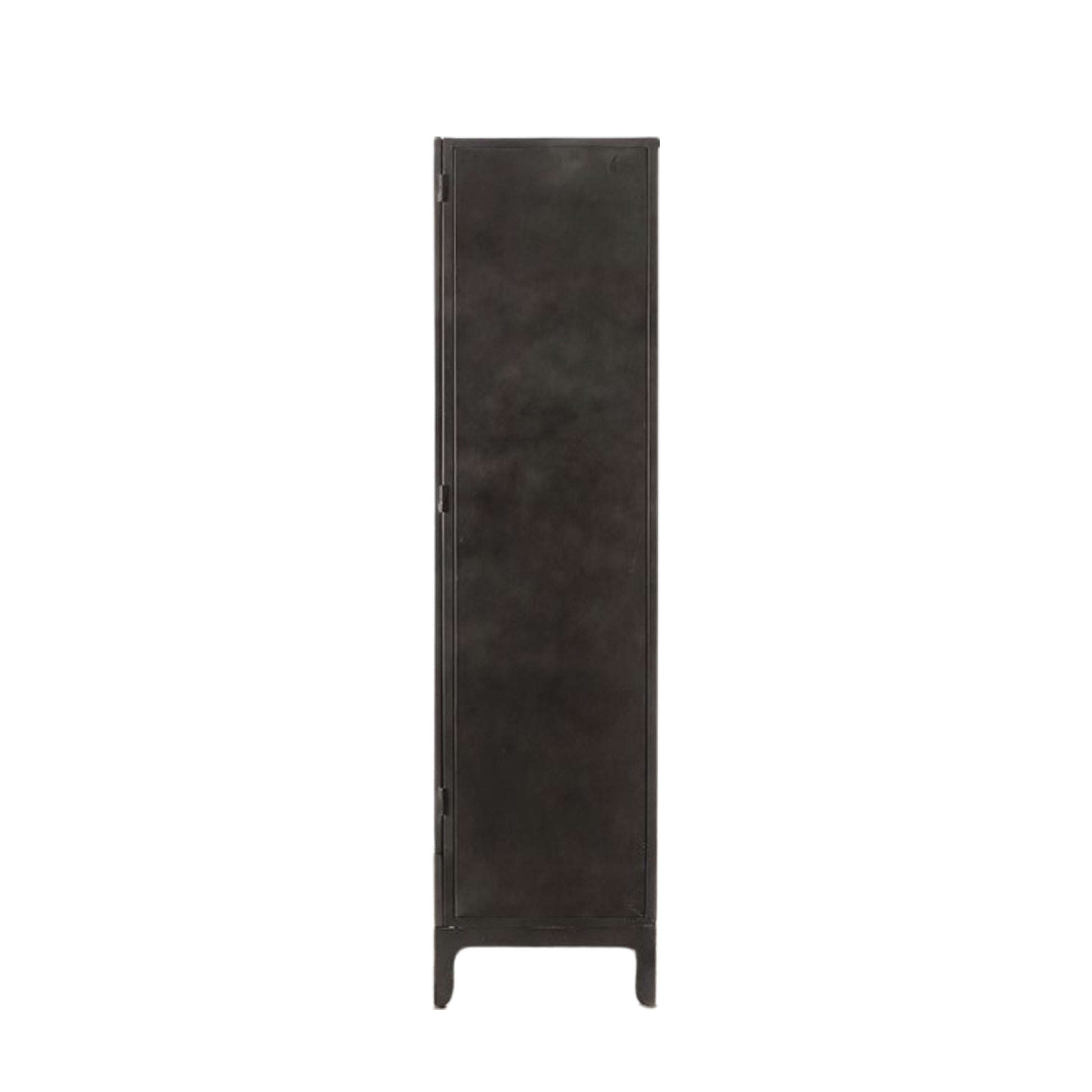 Rye 2 Door 2 Drawer Display Unit Dark Grey