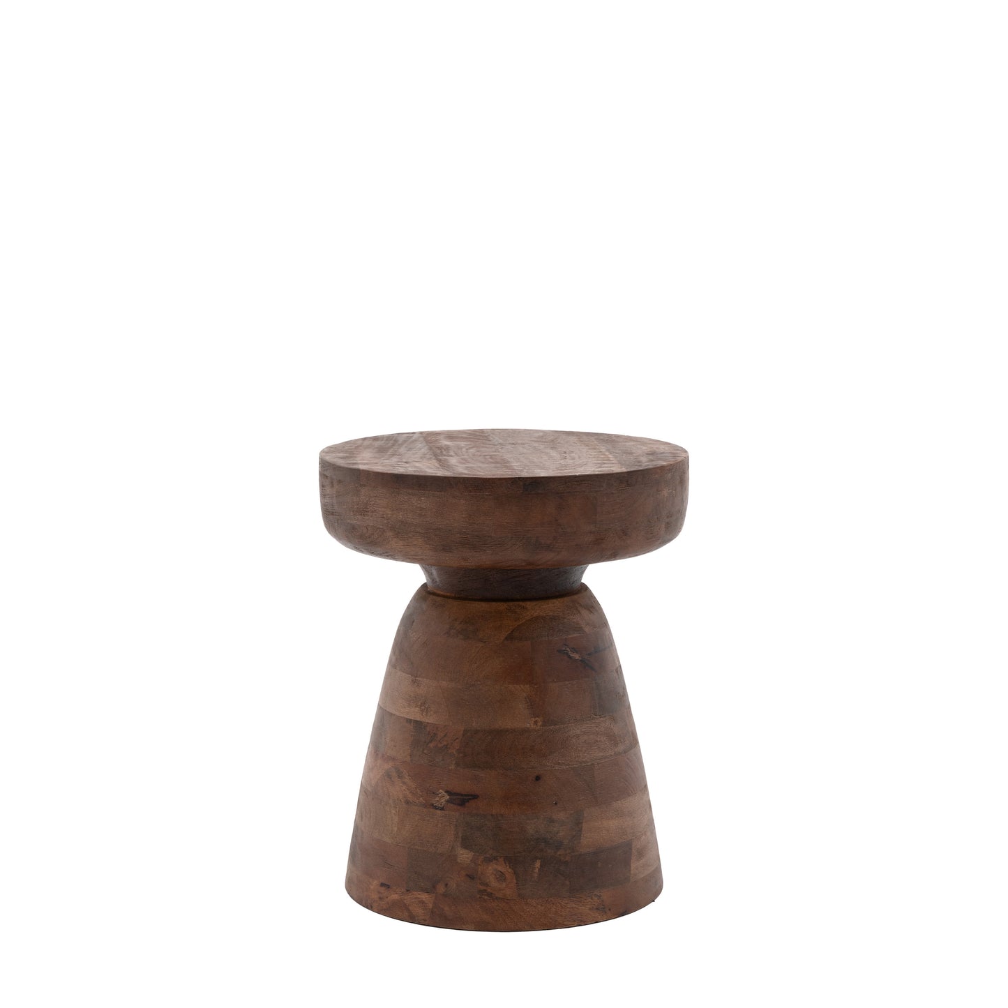 Milstead Side Table Antique Brown