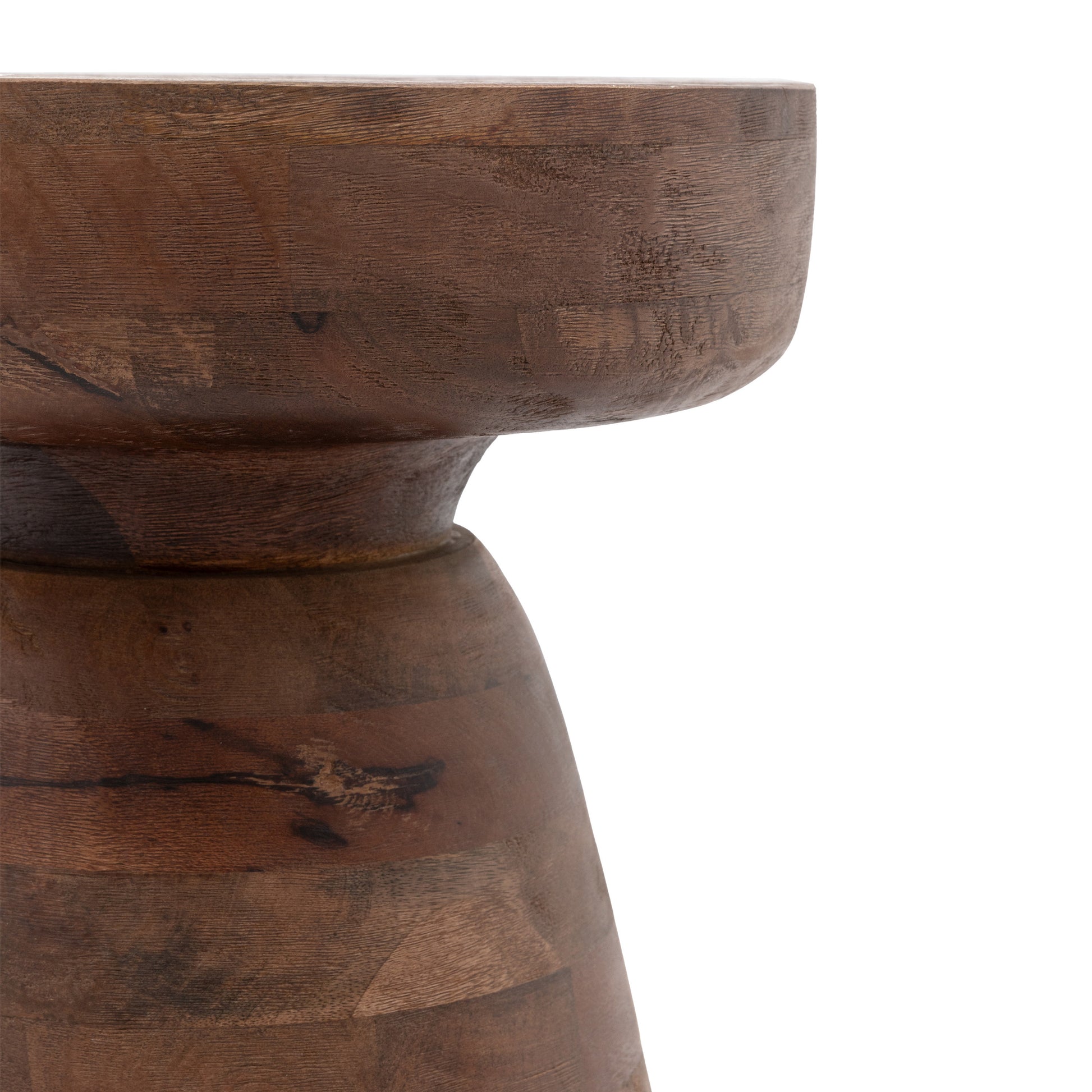 Milstead Side Table Antique Brown