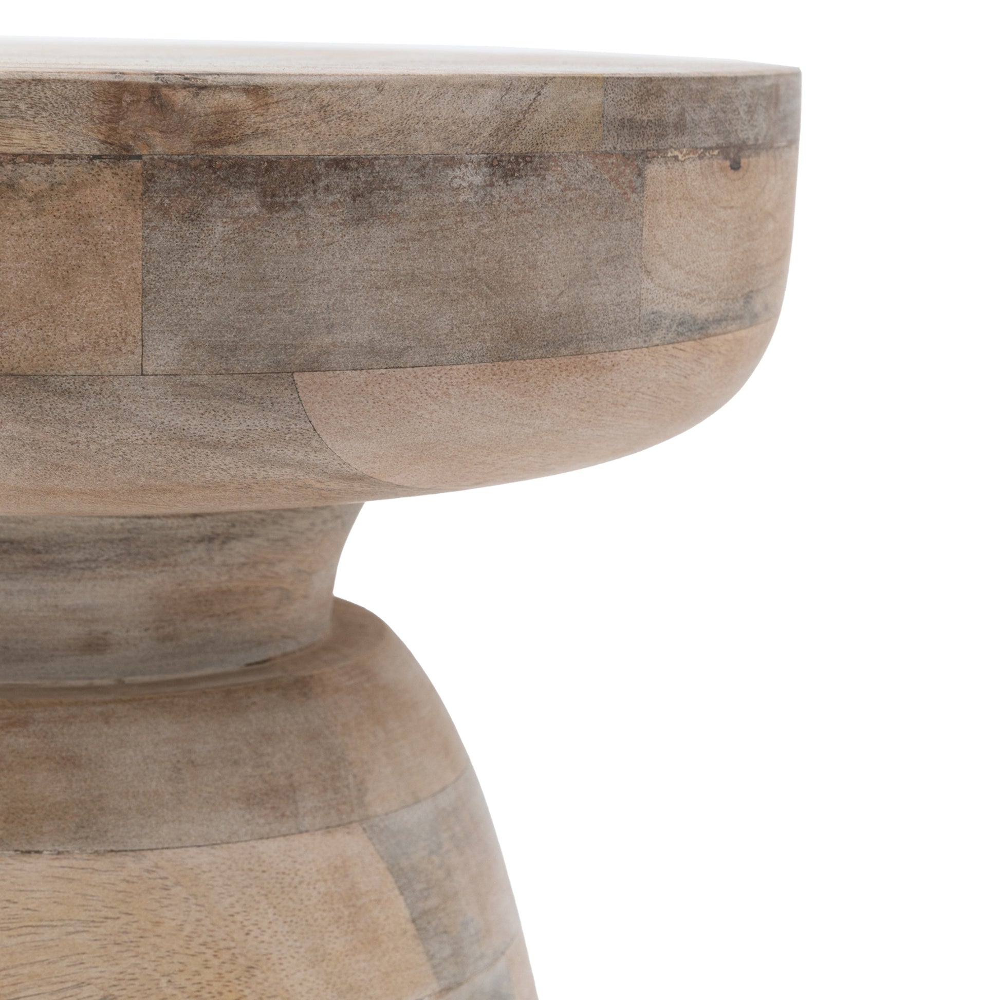 Milstead Side Table White Wash Whitewash