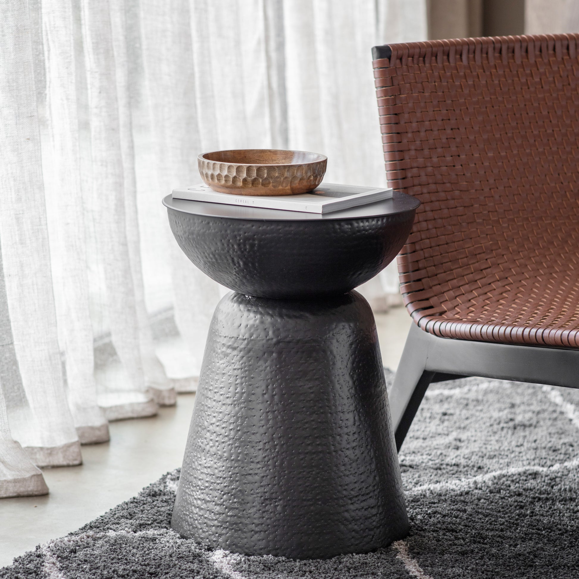 Sheldwich Side Table Black