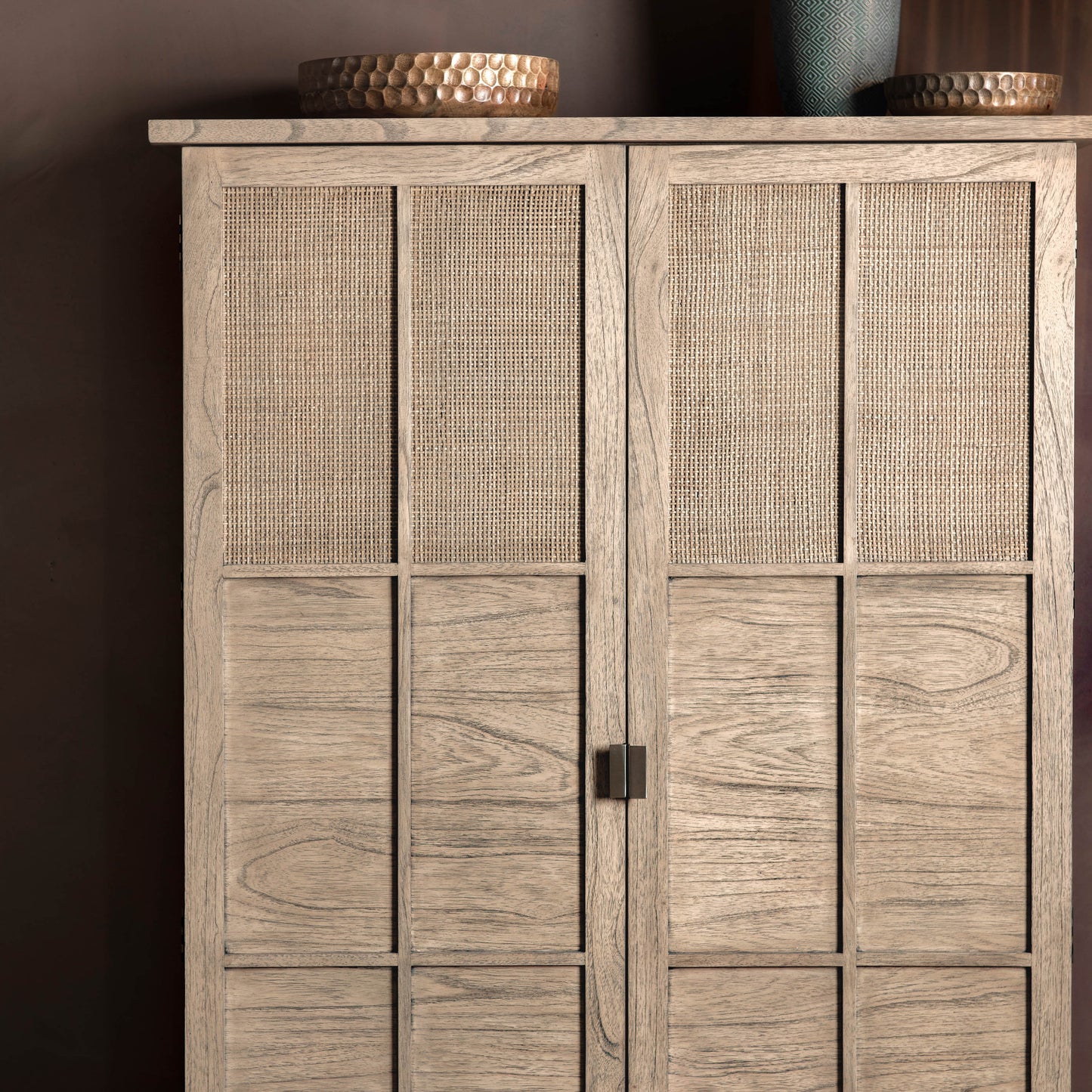Kyoto 2 Door Cupboard Natural