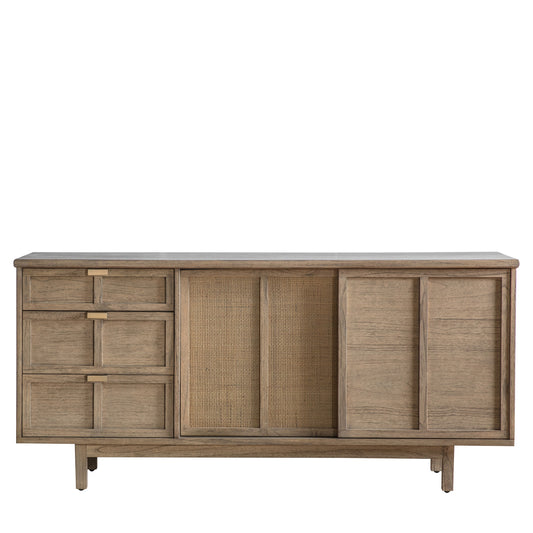 Kyoto 3 Drawer 2 Door Sideboard Natural