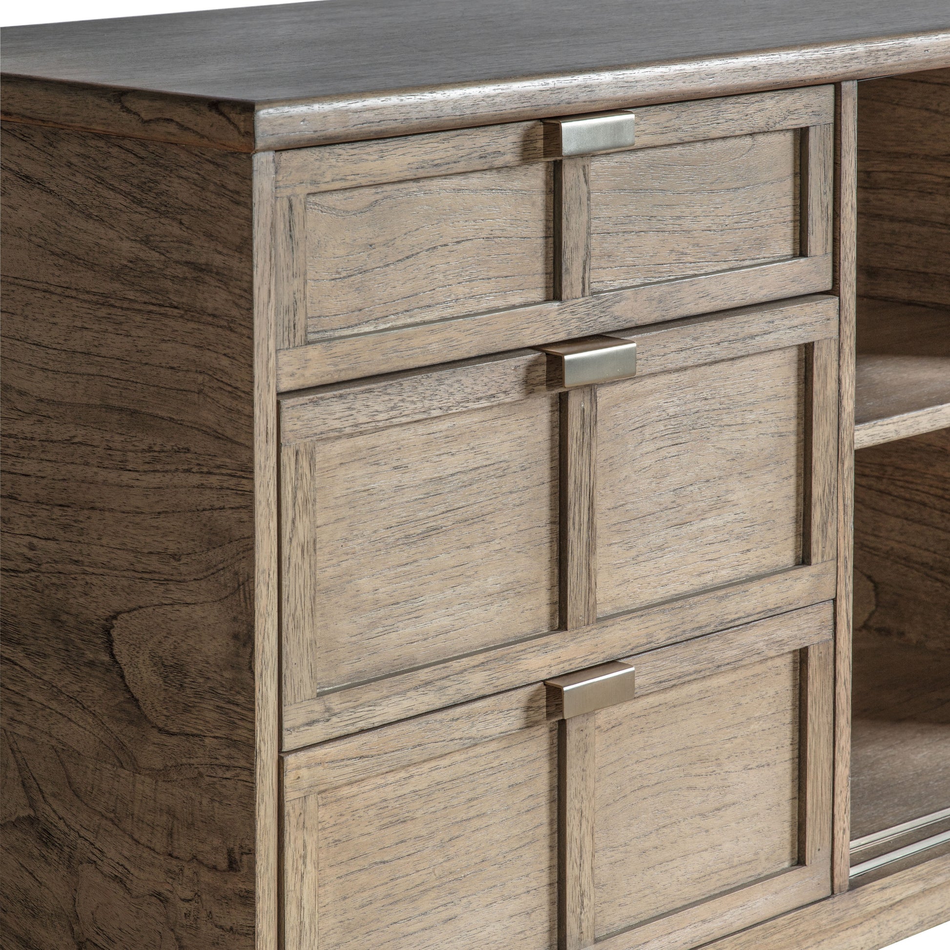 Kyoto 3 Drawer 2 Door Sideboard Natural