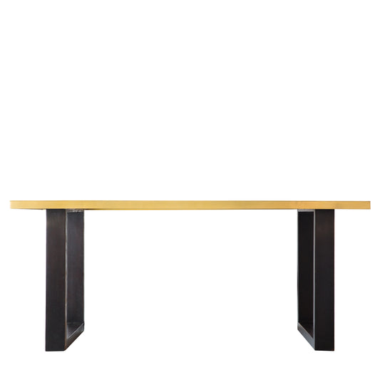 Danbury Dining Table Black / Gold