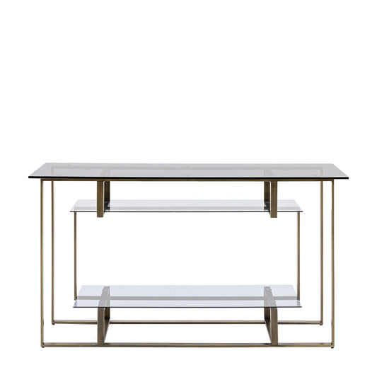 Thornton Console Table Bronze Gold