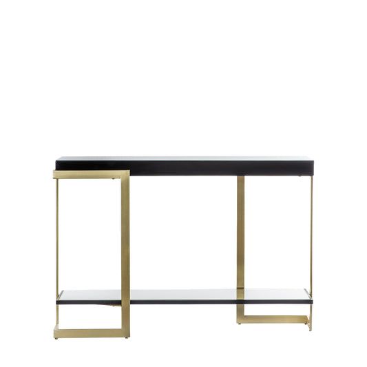 Ardella Console Table Black / Gold