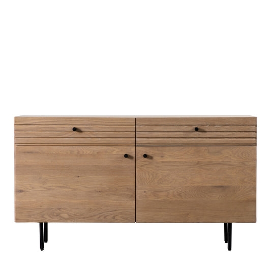 Okayama 2 Drawer 2 Door Sideboard Oak