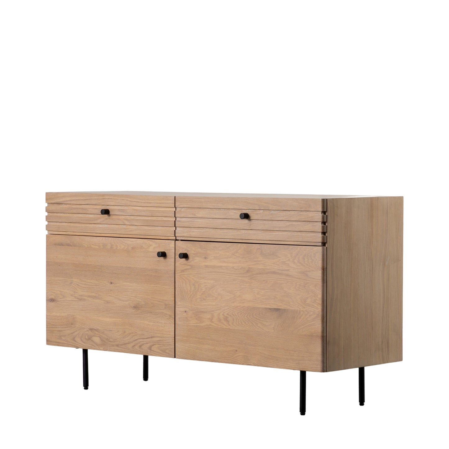 Okayama 2 Drawer 2 Door Sideboard Oak
