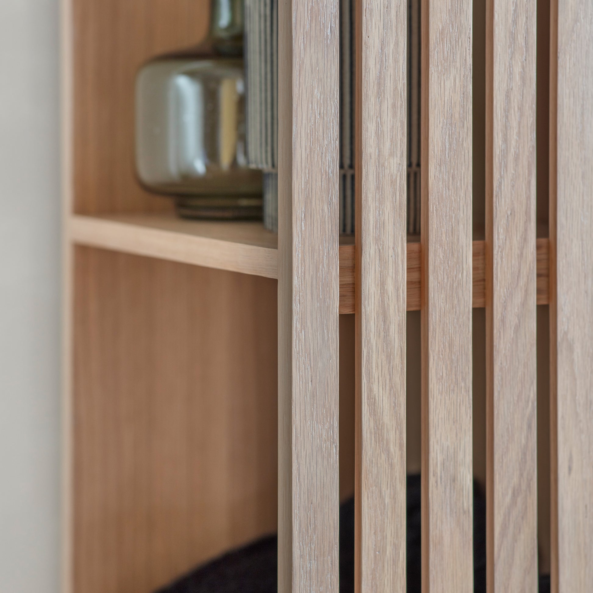 Okayama Open Wardrobe Oak
