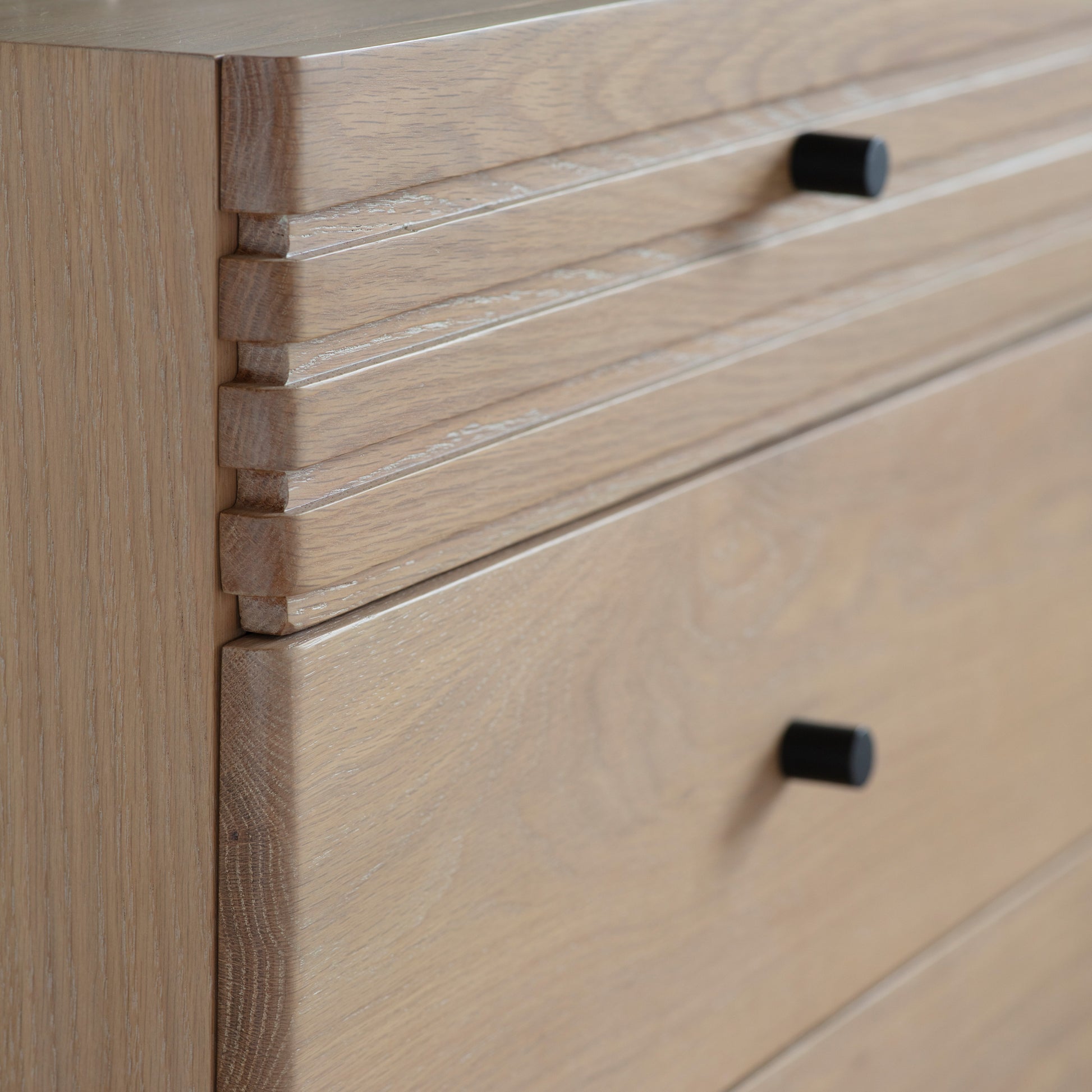 Okayama 6 Drawer Chest Oak