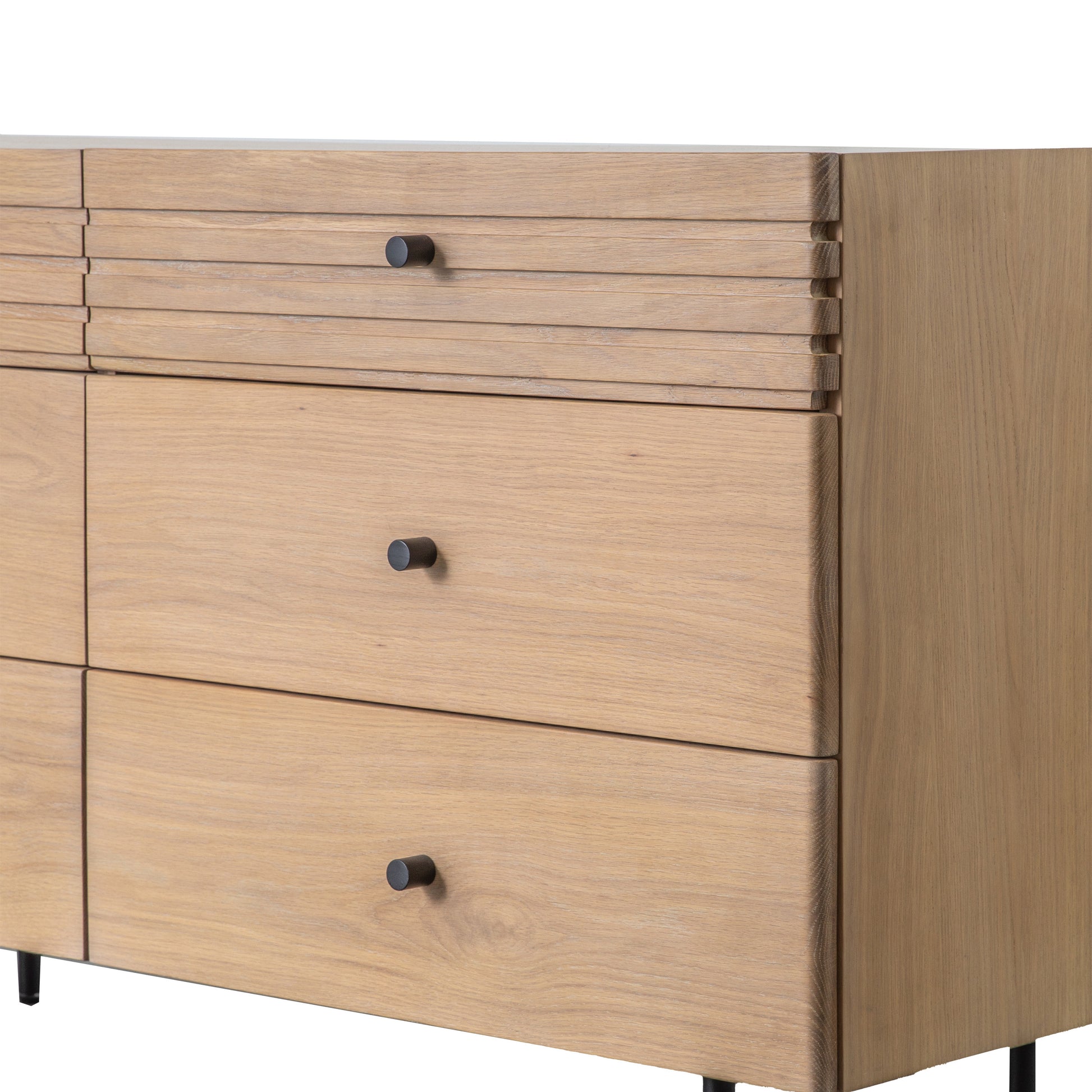 Okayama 6 Drawer Chest Oak