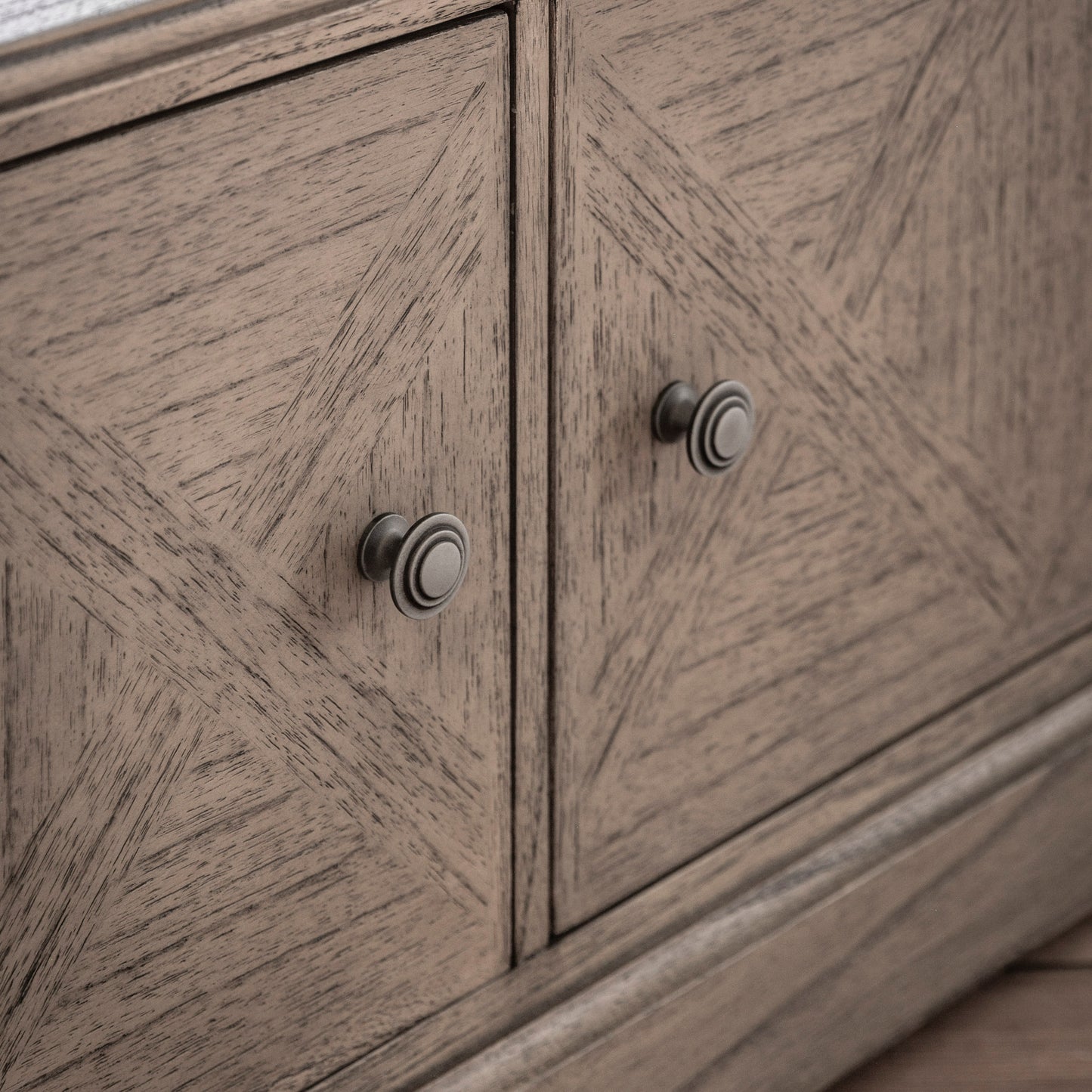 Mustique 2 Door Media Unit Natural