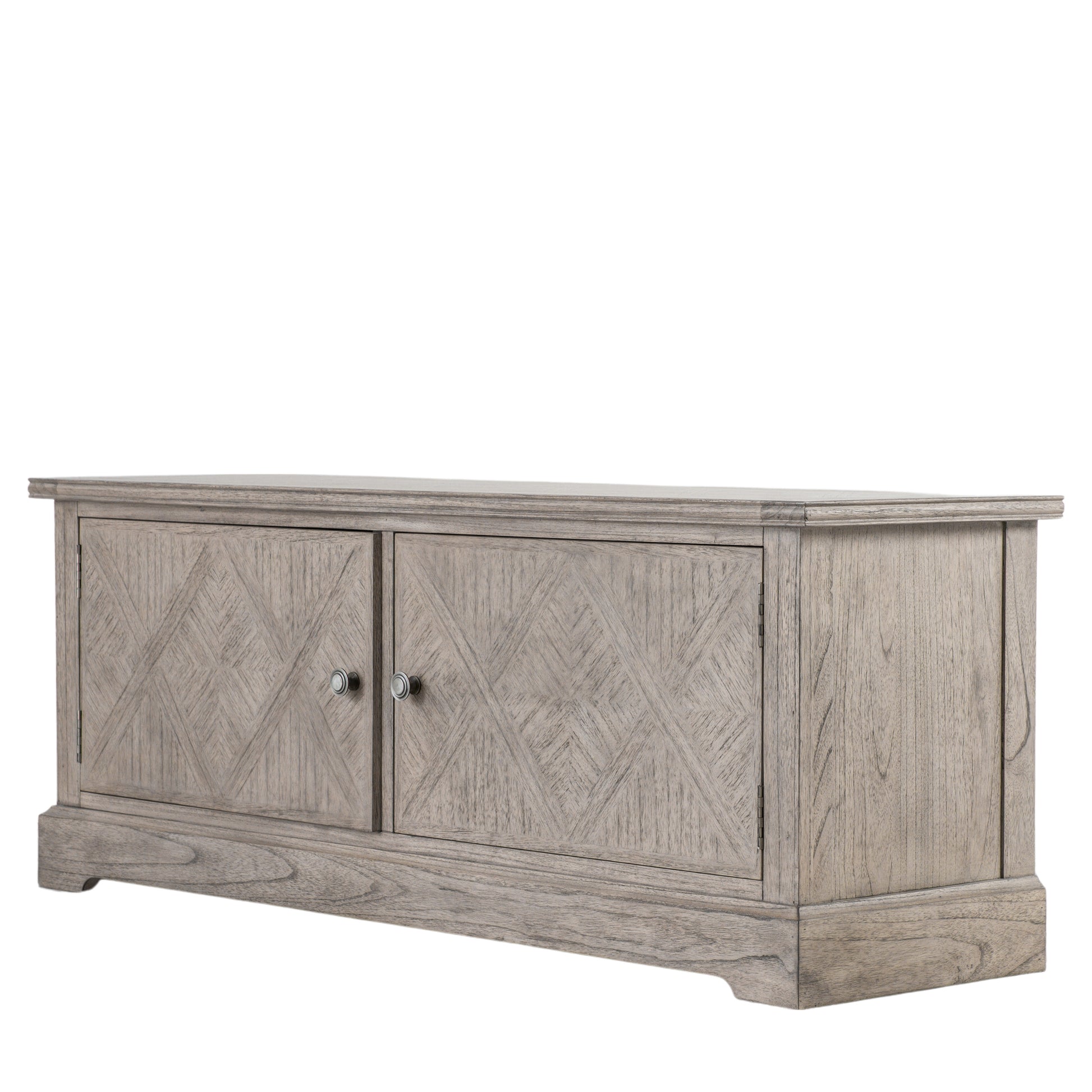 Mustique 2 Door Media Unit Natural