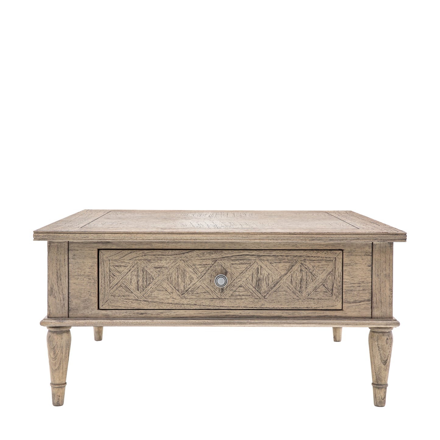 Mustique Square 2 Drawer Coffee Tble Natural