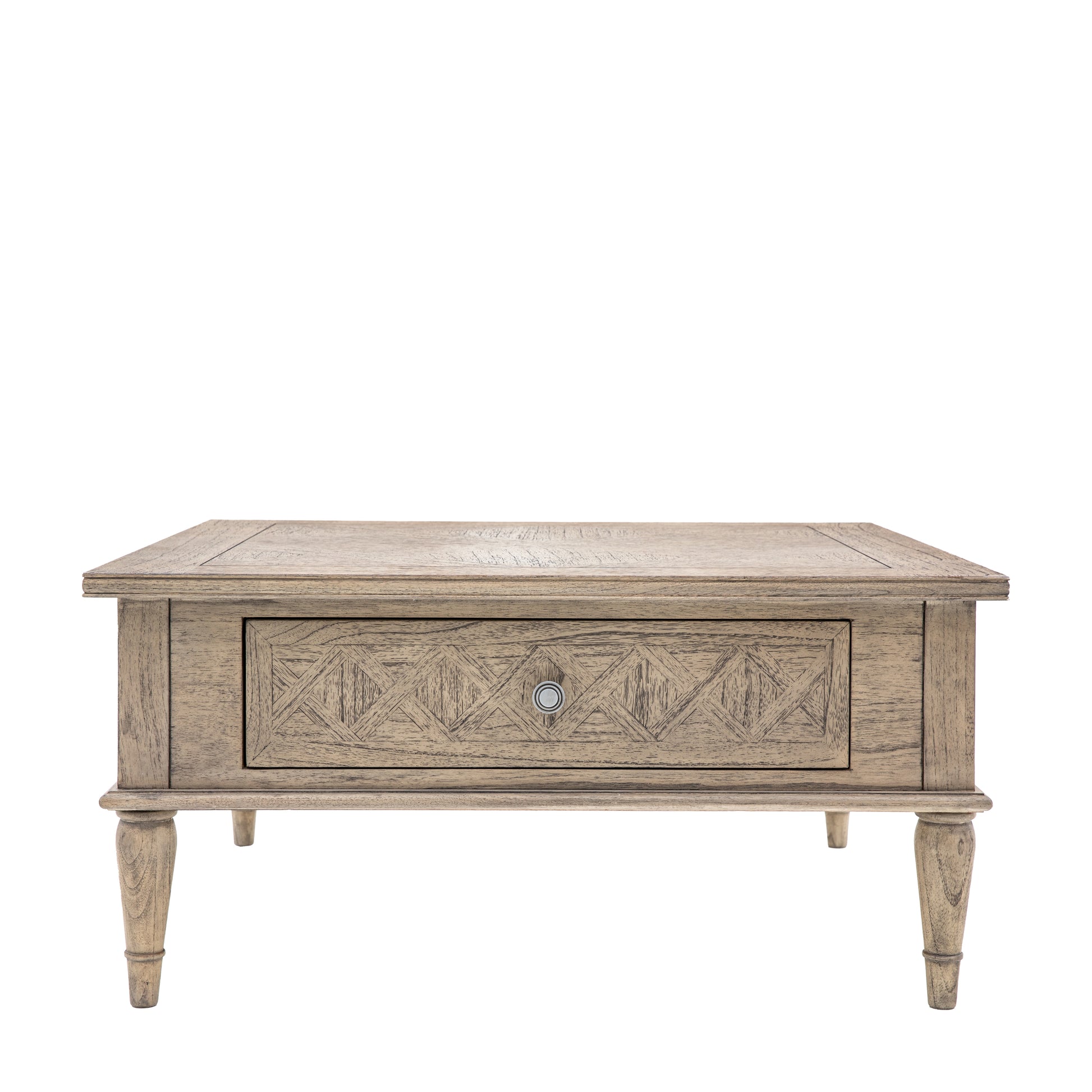 Mustique Square 2 Drawer Coffee Tble Natural