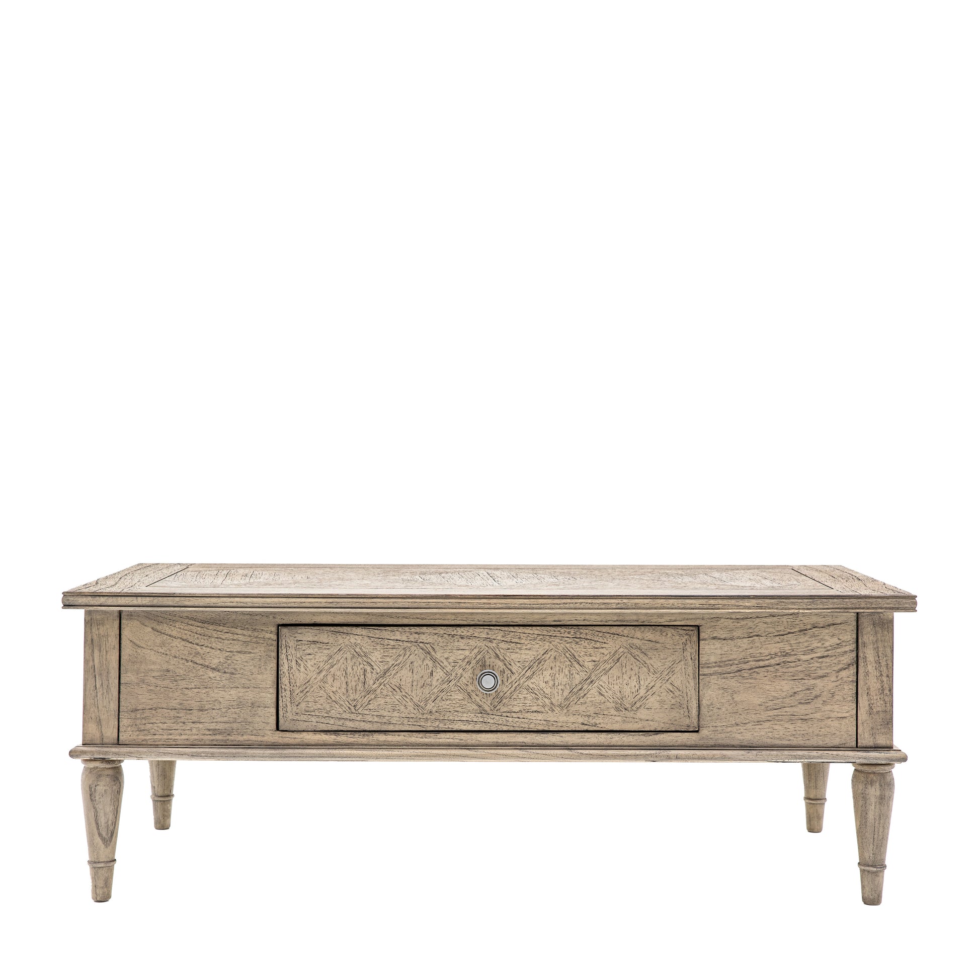 Mustique Push Drawer Coffee Table Natural